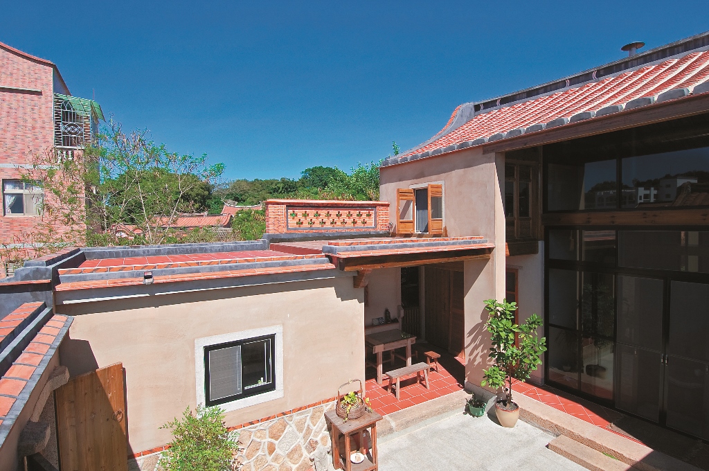 天井與屋頂露臺的空間關係