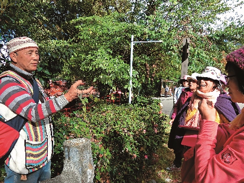 島式建築群分割後所形成的巷道與水道 雪管處推動環山、松茂及南山部落生態培力計畫（圖為松茂地區遊程試體驗）／雪管處提供