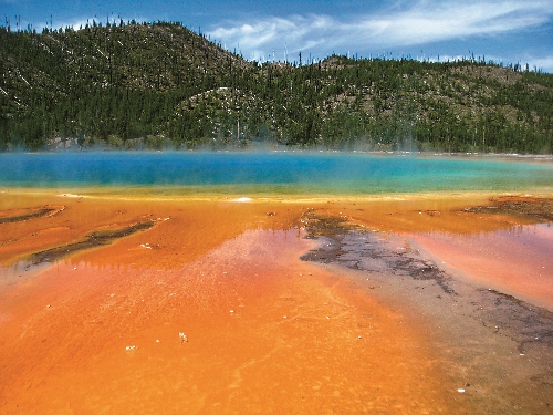 擁有豐富地質景觀的黃石公園，是世界第一座國家公園／鄒佩蘅攝