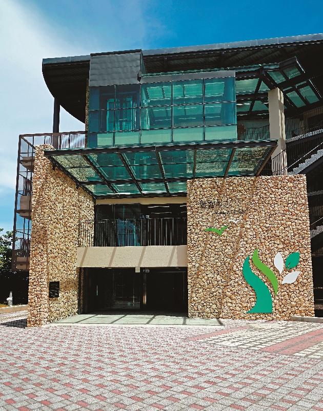 壽山國家自然公園遊客中心外觀/劉淑瑛攝