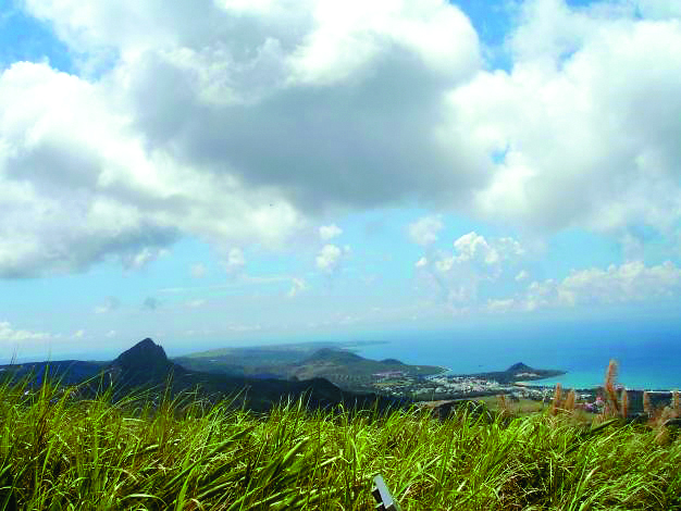 登高長眺大山母