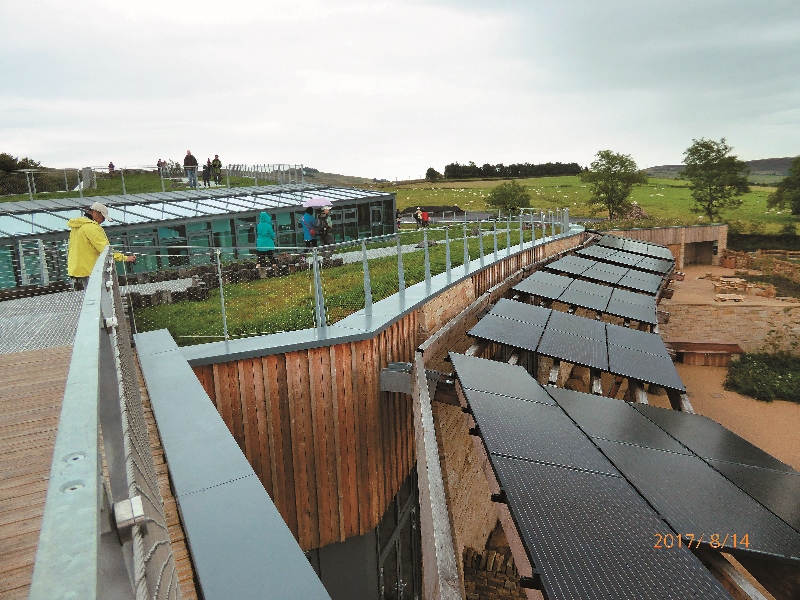 諾森伯蘭國家公園（Northumberland National Park）細爾遊客中心（Sill Visitor Centre）太陽能發電