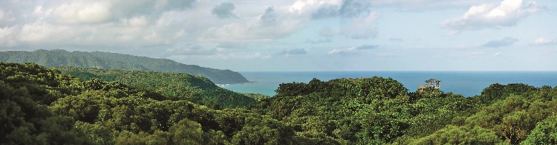 涵碧亭海闊天空的景觀