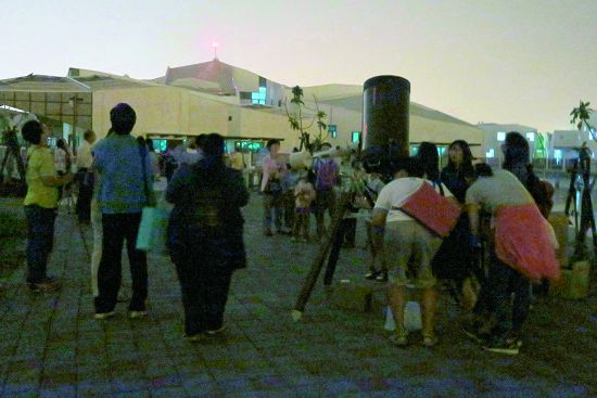 《台江夏夜觀星活動》