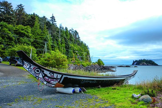 海達族傳統拼板舟樣貌