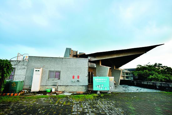 A-04 北立面：入口進入後即為二樓