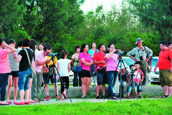 秋季墾管處與地方社區舉辦賞鳥活動