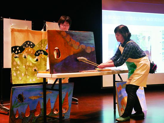 螢火蟲生態紙芝居