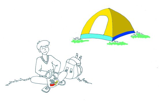 養成進入山林的良好習慣，將食物、廚餘或是廢棄物等，做好打包處置、帶出山林