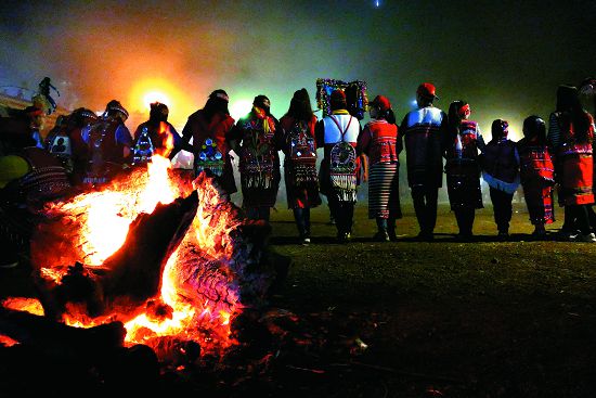 矮靈祭歌舞儀式/沈慧茹攝