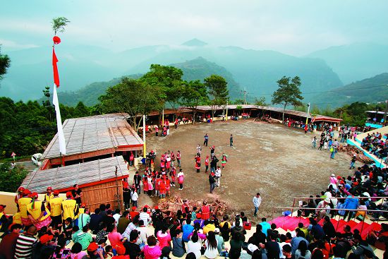 十年大祭祭旗/陳爾謙攝