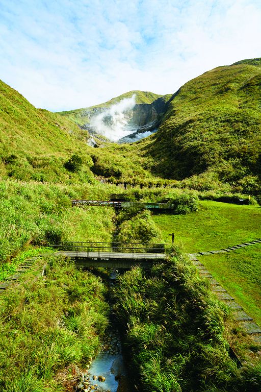 小油坑磺氣蒸騰／楊懷智攝