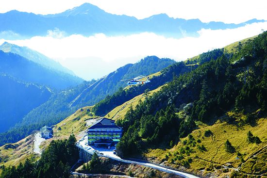 國家公園上空不能避免緊急救援或是醫療飛行作業所產生的噪音／楊懷智攝