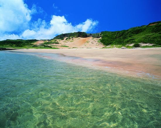 風吹砂海岸是墾丁名聞遐邇的自然季節性景觀／王慶華攝