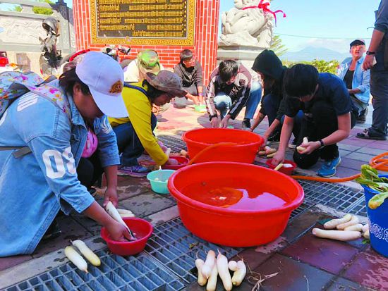 冬季限定的醃蘿蔔DIY活動