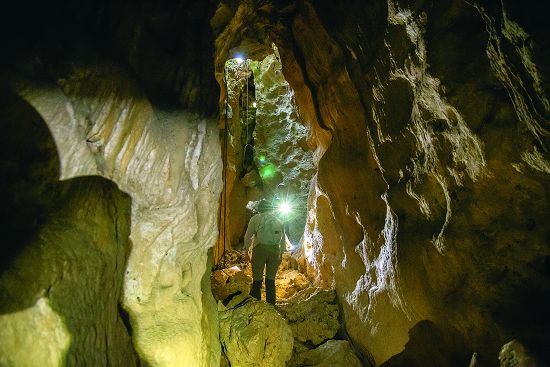 喀斯特地形是壽山國家自然公園的重要特色（天雨天財洞）