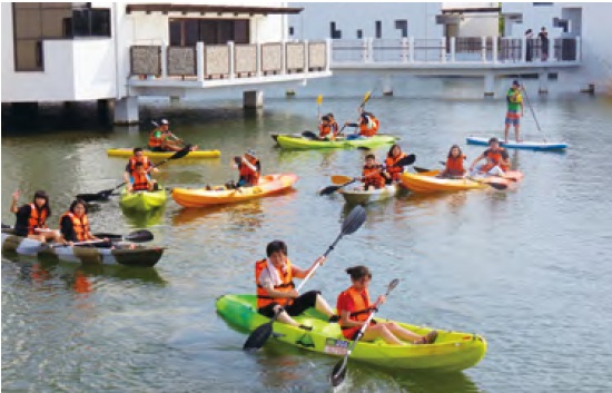 《台江水域遊憩活動》