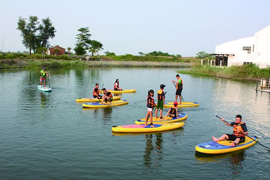 SUP 站立式划槳的體驗