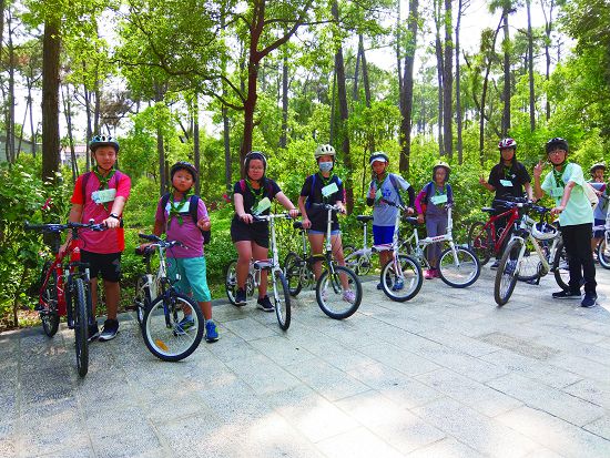 騎單車探索金門森林去/金管處提供