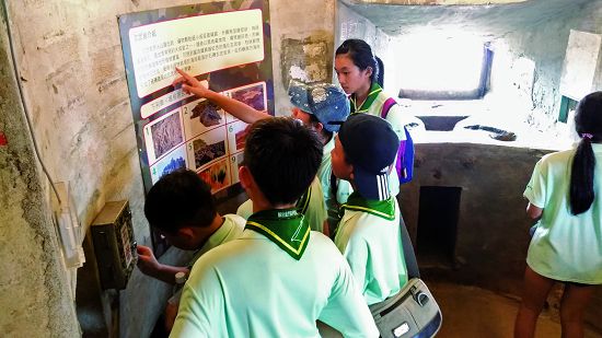 碉堡及坑道設施結合最夯的「密室逃脫遊戲」/金管處提供 探索森林戰地體驗 01 02 78