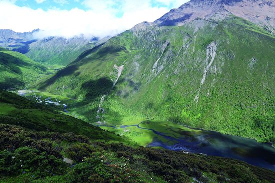 長坪溝大海子及花海子景點