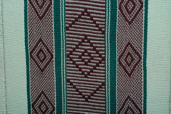太魯閣族每個部落各自發展出獨有的菱形織紋,並可以此作為不同部落的識別/太管處提供(林茂耀攝)