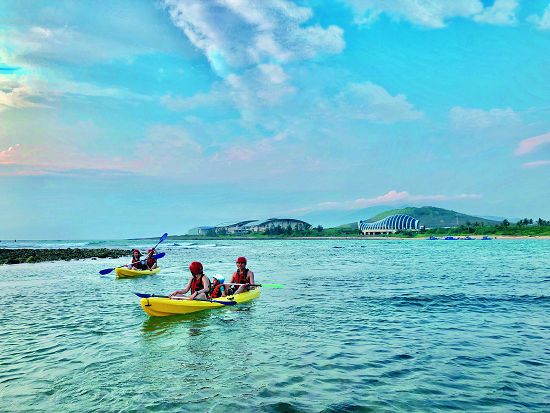 後灣擁有風浪平靜的海灣,適合發展SUP 等水上活動