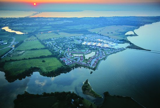 乞沙比克灣中的大島──肯特島(Kent Island)可以說是歐洲人在馬里蘭地區的第一個永久定居點/達志影像提供