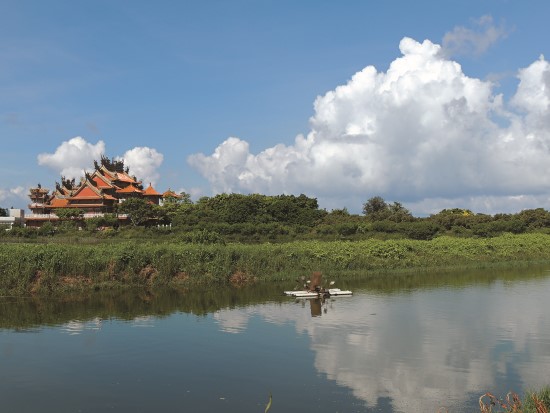 魚塭水深過深時,並不適合成為黑面琵鷺的度冬棲地/台管處提供