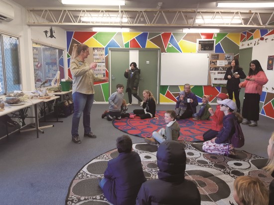 環境教室內認識戶外相關生態知識／李珍蒂