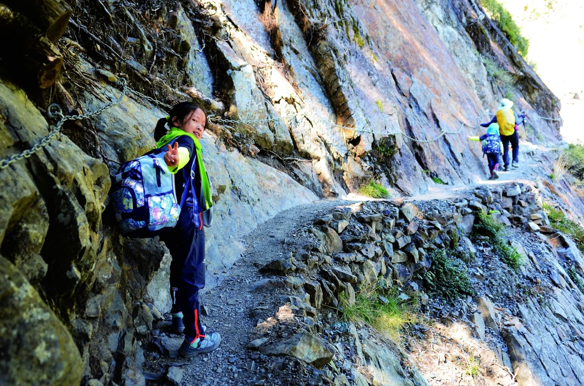山林教室裡的每堂課，大人小孩都受用無窮／胡景程 攝