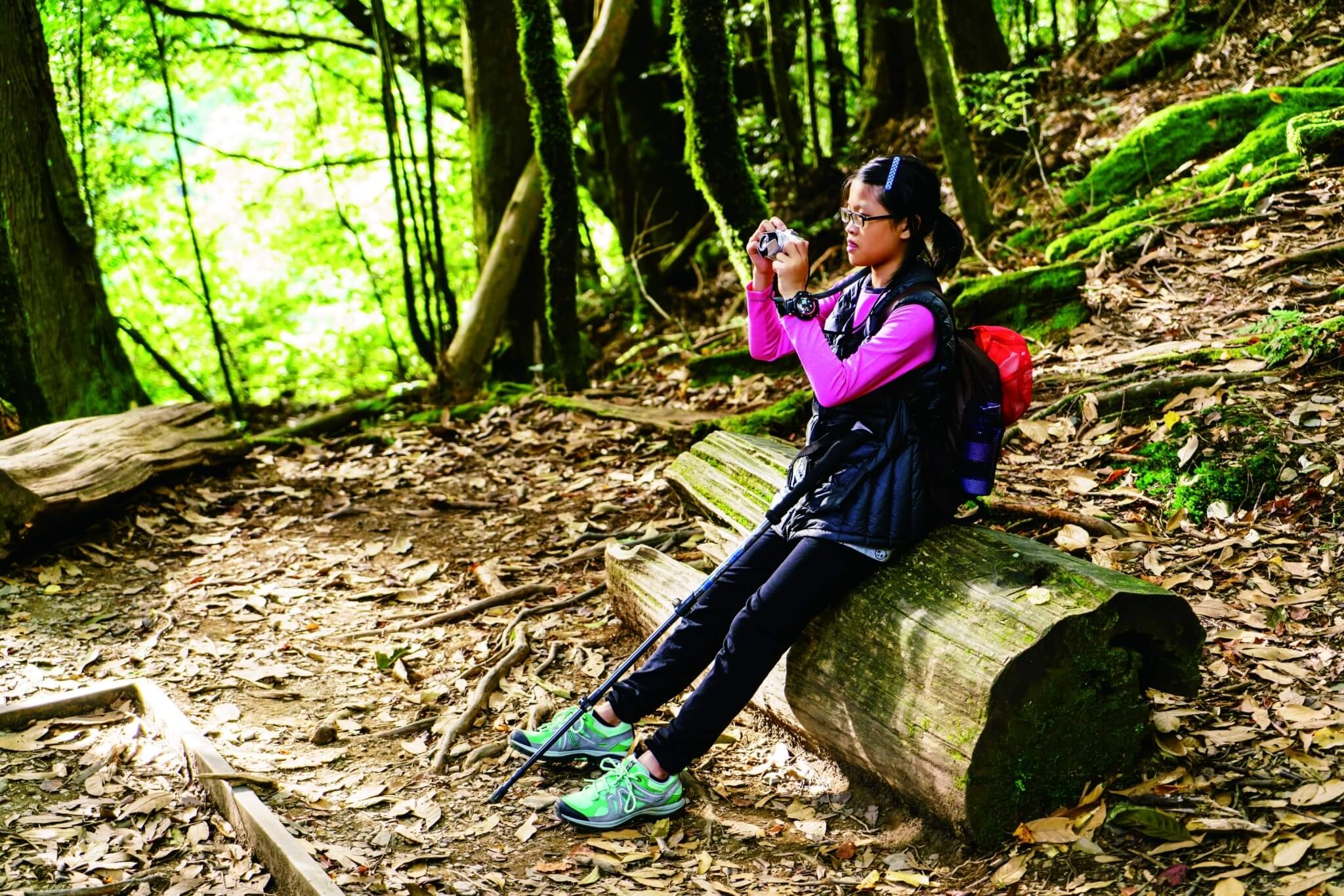 經常親近、觀察大自然,無論年紀大小,都會油然升起為環境盡心力的使命/楊懷智 攝