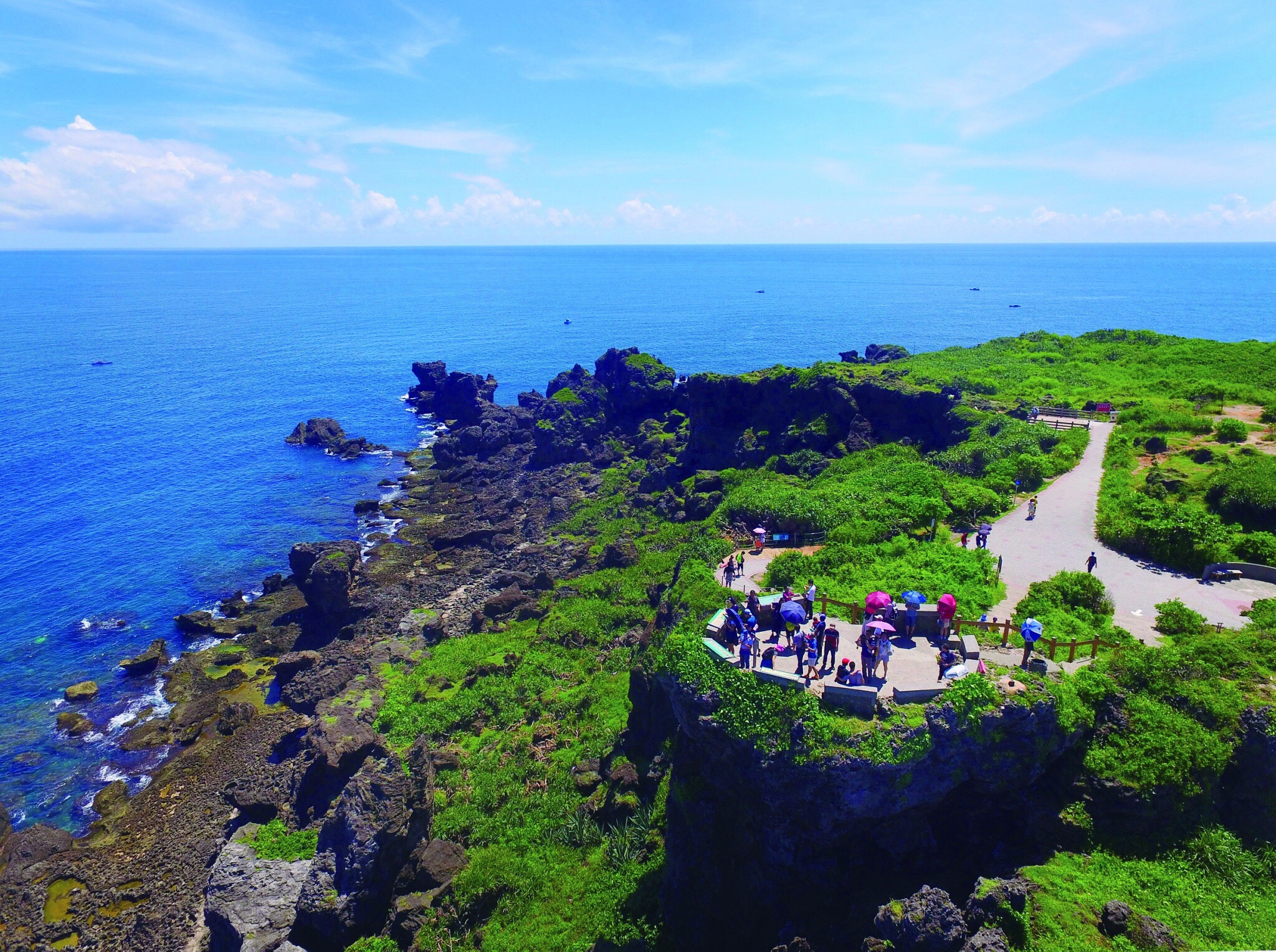 貓鼻頭友善步道轉彎處是最適合欣賞貓鼻頭的位置／陳忠能攝