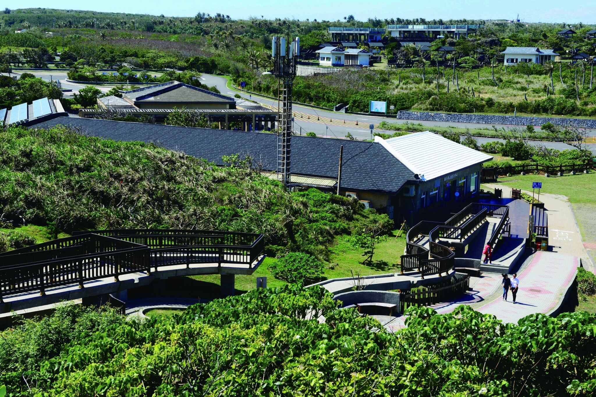 貓鼻頭公園遊客中心／陳忠能攝