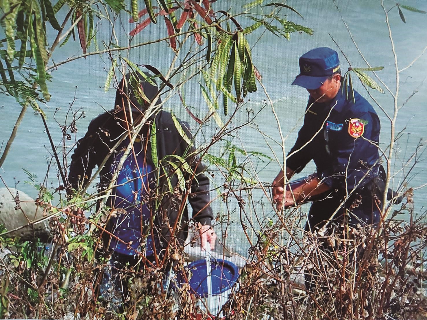查獲違法補撈行為