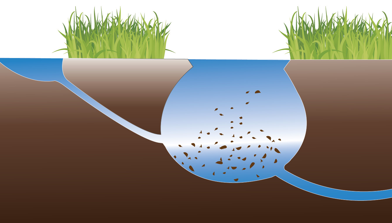 谷地眼剖面示意圖／哲軒 繪
