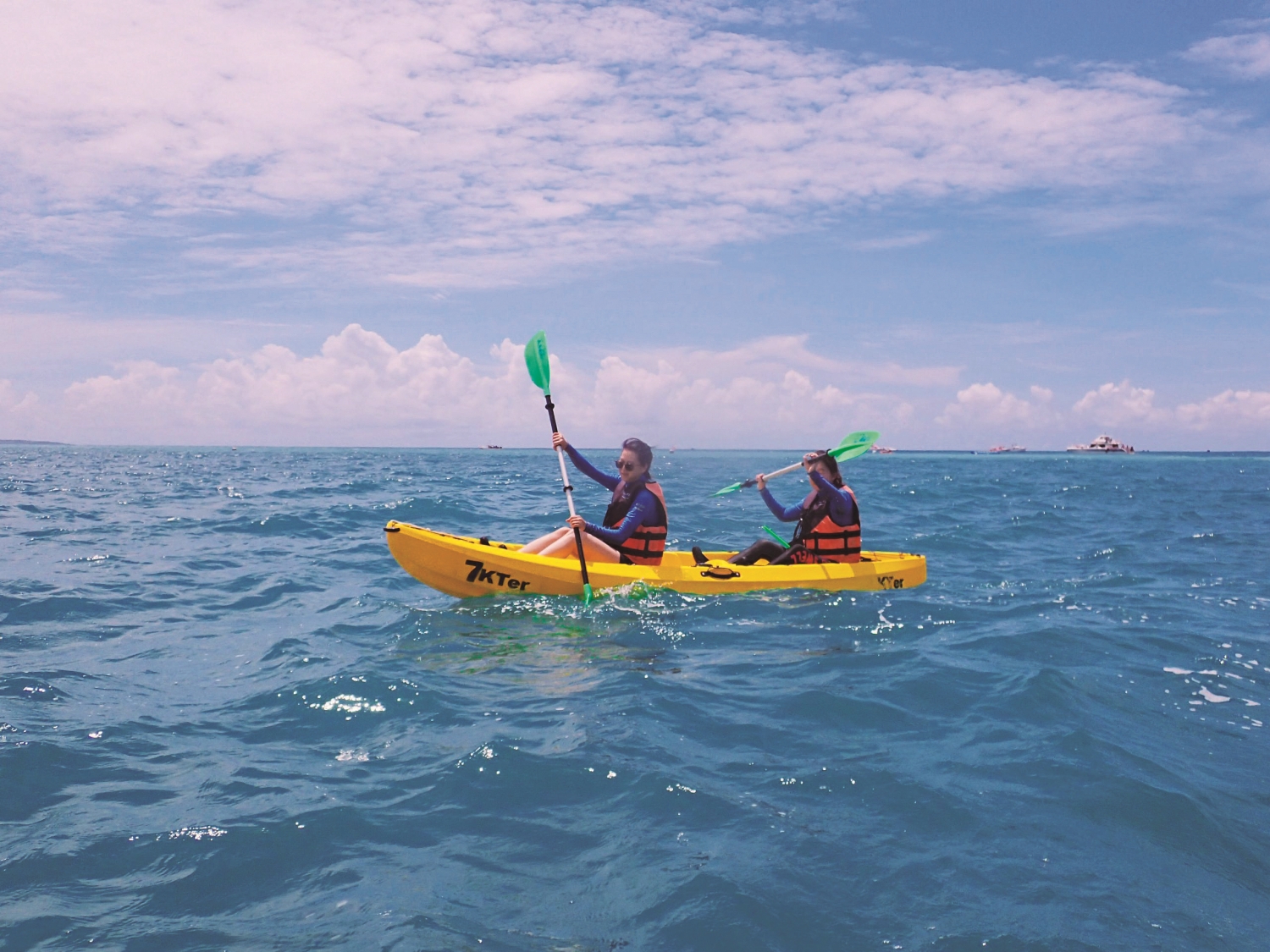 獨木舟亦是重要的海上救難工具之一/墾丁玩家全方位活動館 提供