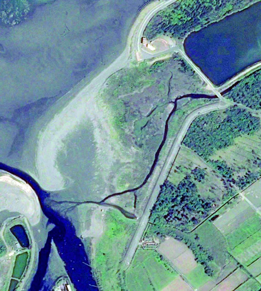 2017 年老街溪口航照圖