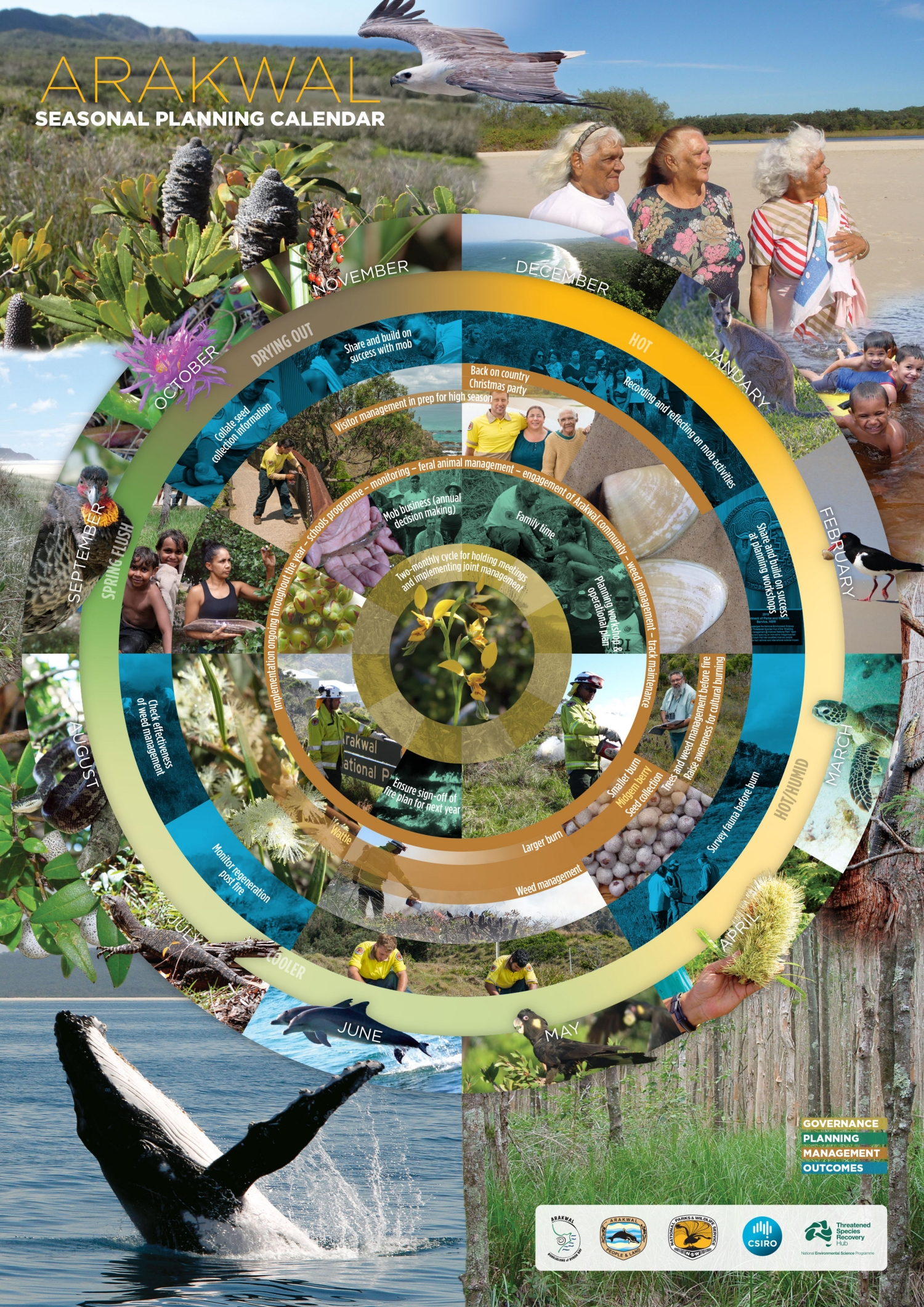 季節月曆／內政部營建署國家公園組 提供
