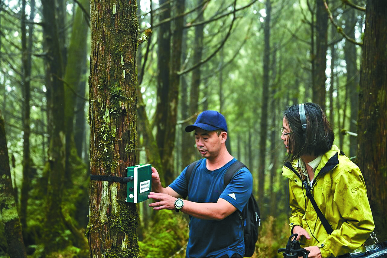 范欽慧投入聲景紀錄工作20 多年，每次都還是能從大自然獲得新的感動／范欽慧 提供