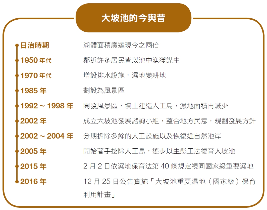 大坡池的今與昔