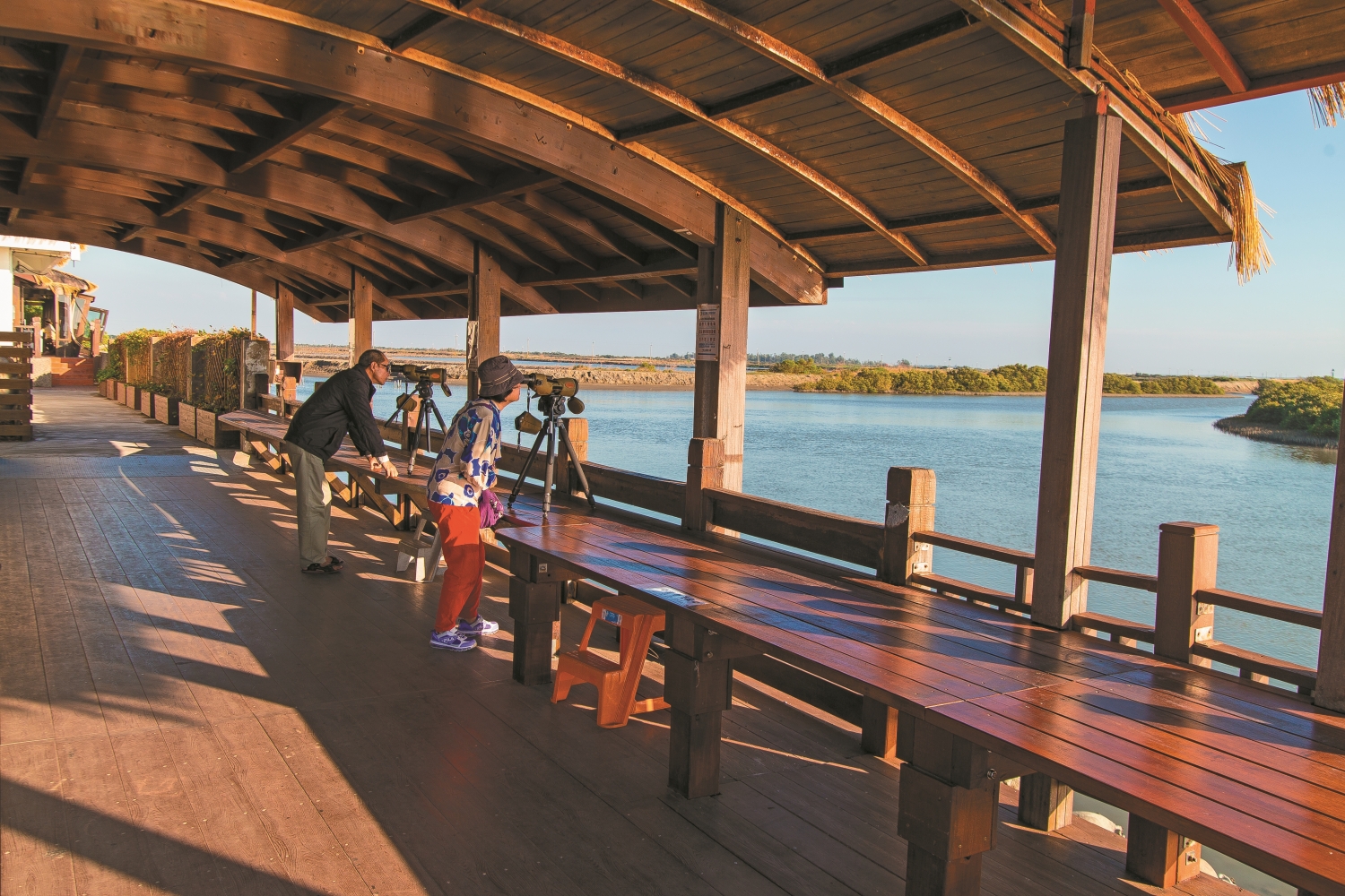 黑面琵鷺賞鳥亭(第一及第二賞鳥亭)