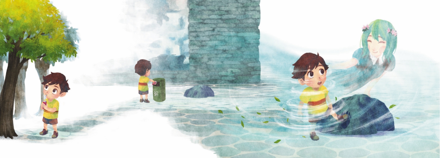 綠姑娘帶著小魯探險《太魯閣的秘密基地》 