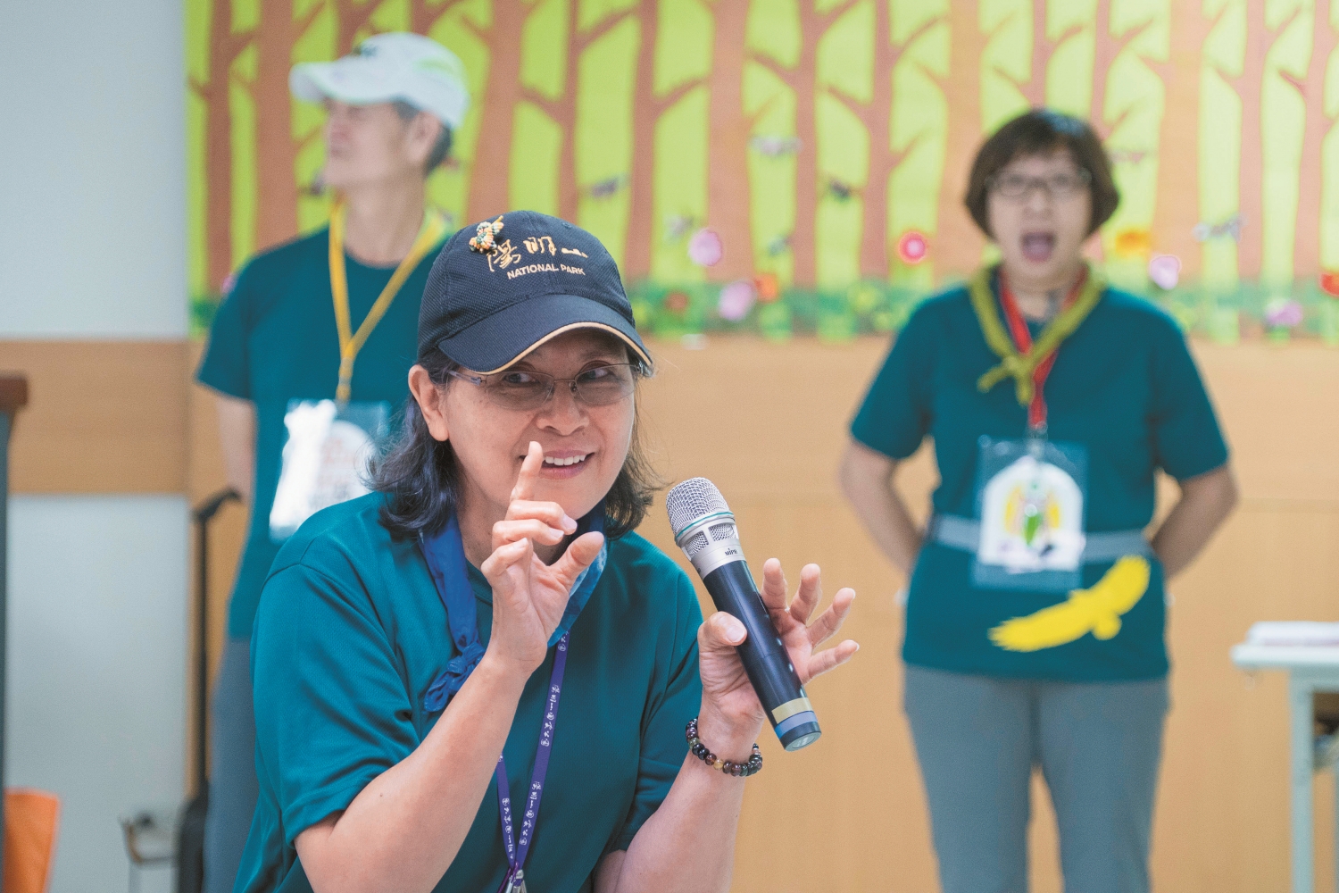 志工的神情體現出「樂齡」的真義／陽管處 提供