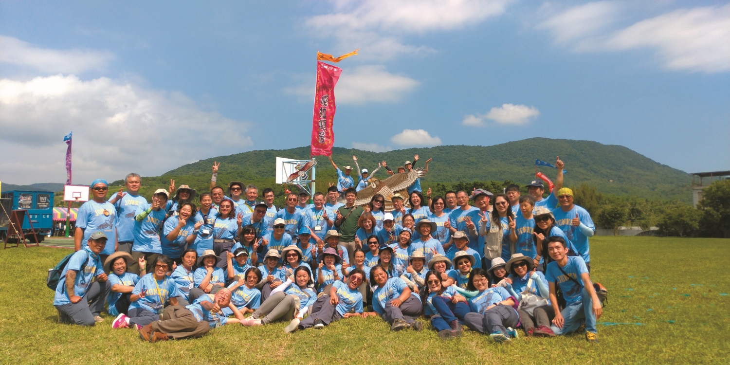 一場盛大活動的背後,是一群從臺灣各地前來的志工共同促成的/墾管處 提供