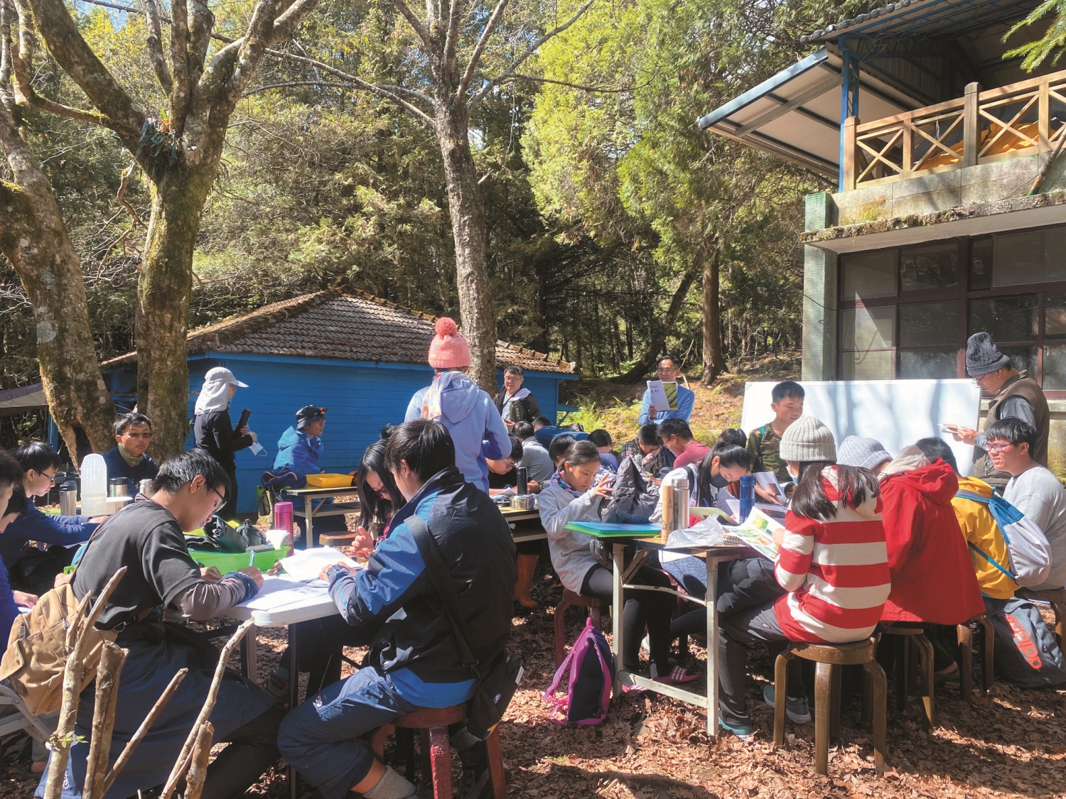 楠溪保育研究站樟湖生態國中小學科學教育活動／玉管處 提供