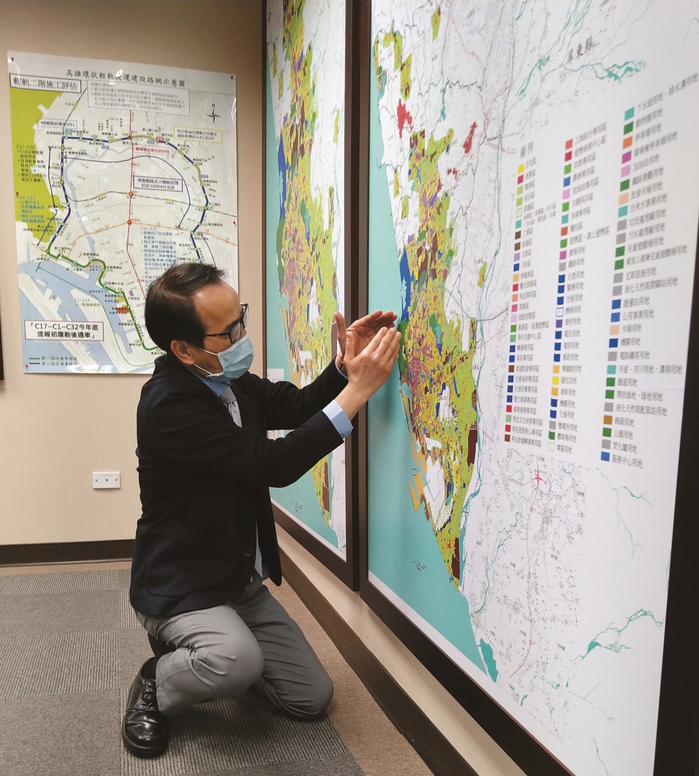林欽榮副市長描述高雄市生態城市的願景藍圖／呂慧穎 攝