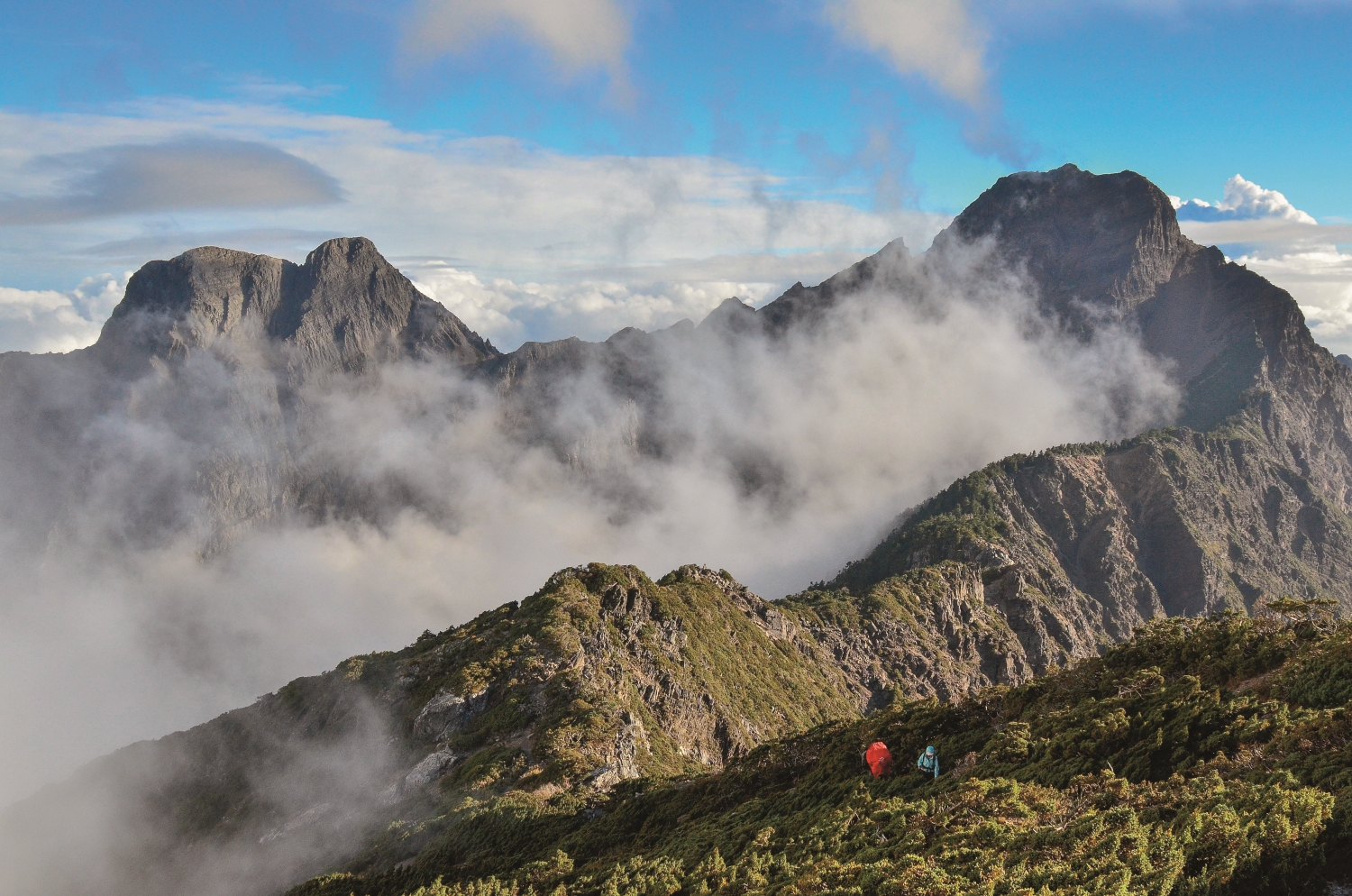 臺灣山林充滿吸引力,但對未做足準備的登山客而言, 每一步都可能踏入攸關生命的陷阱/何昌穎 攝