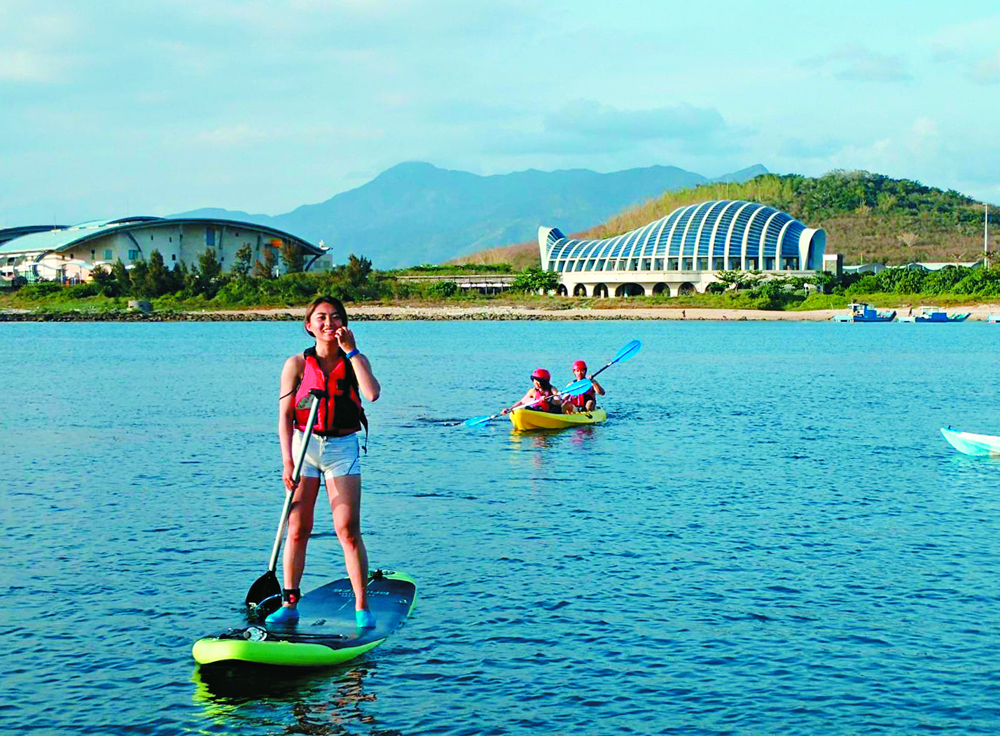 獨木舟及SUP 立槳／後灣社區發展協會 提供