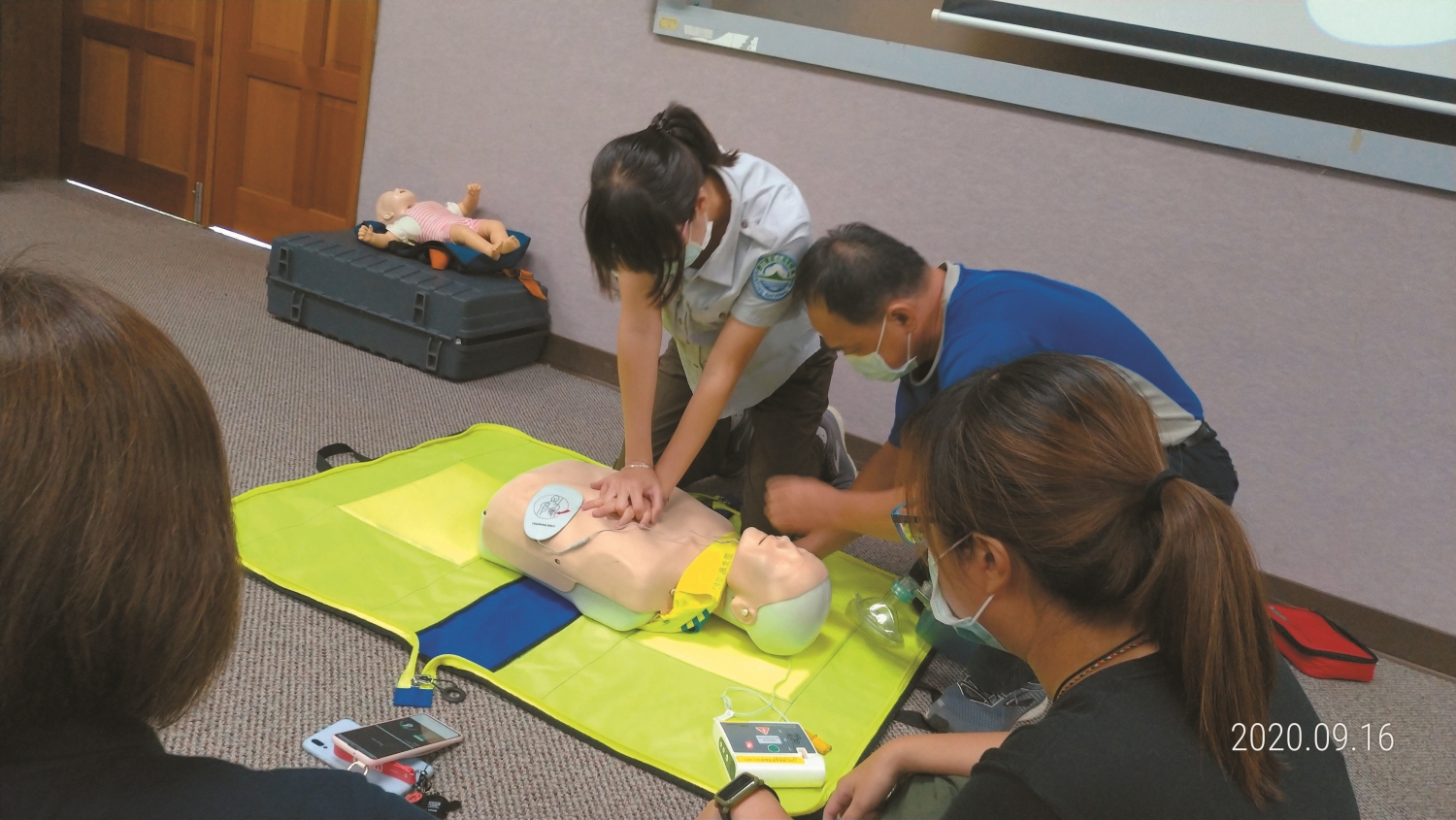 紮實的CPR訓練已拯救多條遊客和居民的寶貴性命／墾管處 提供